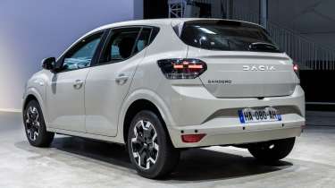 Dacia Sandero facelift - rear